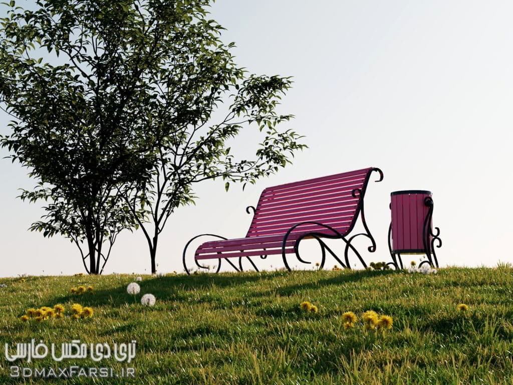 آموزش نورپردازی ویری چمن V-Ray Sun and Sky