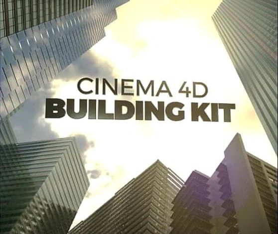 دانلود متریال سینمافوردی The Pixel Lab – Cinema 4D Building Kit