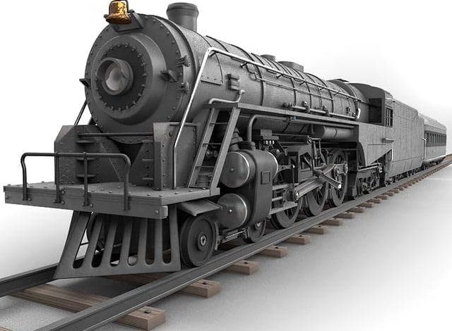 مدل سه بعدی قطار TurboSquid – Berkshire Steam Locomotive