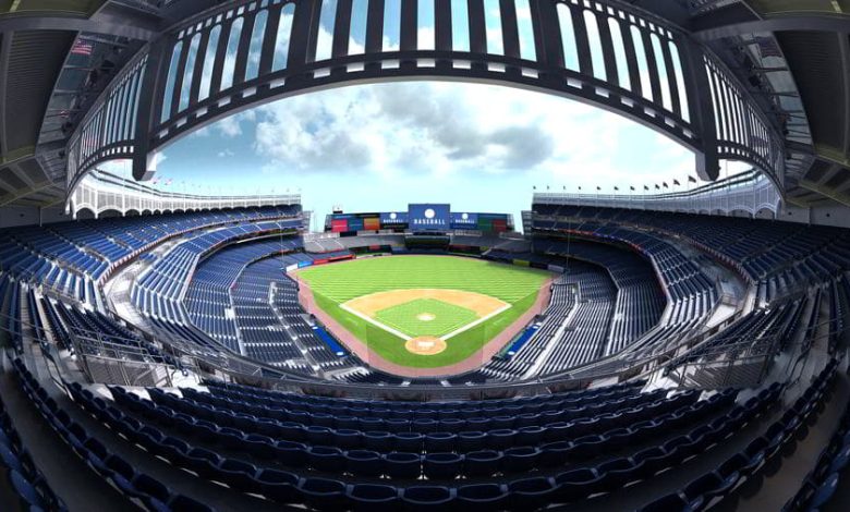 مدل سه بعدی استادیوم ورزشی TurboSquid – Yankee Stadium with Animated Audience