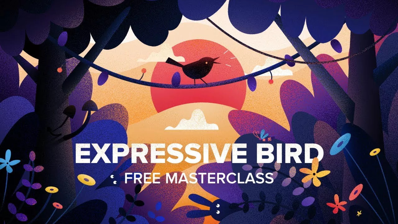دانلود آموزش Motion Design School – Expressive Bird Animation