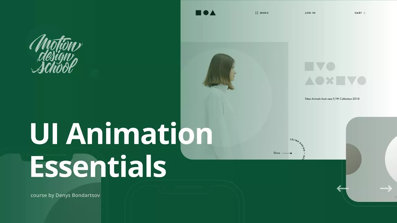 دانلود آموزش Motion Design School – UI Animation Essentials