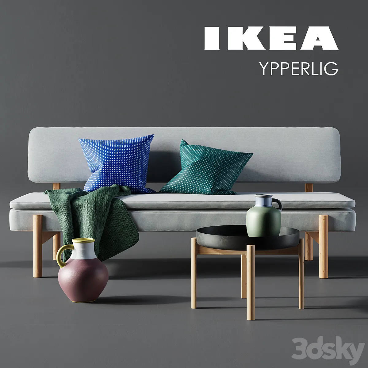 دانلود 3dsky – IKEA – YPPERLIG (corona)
