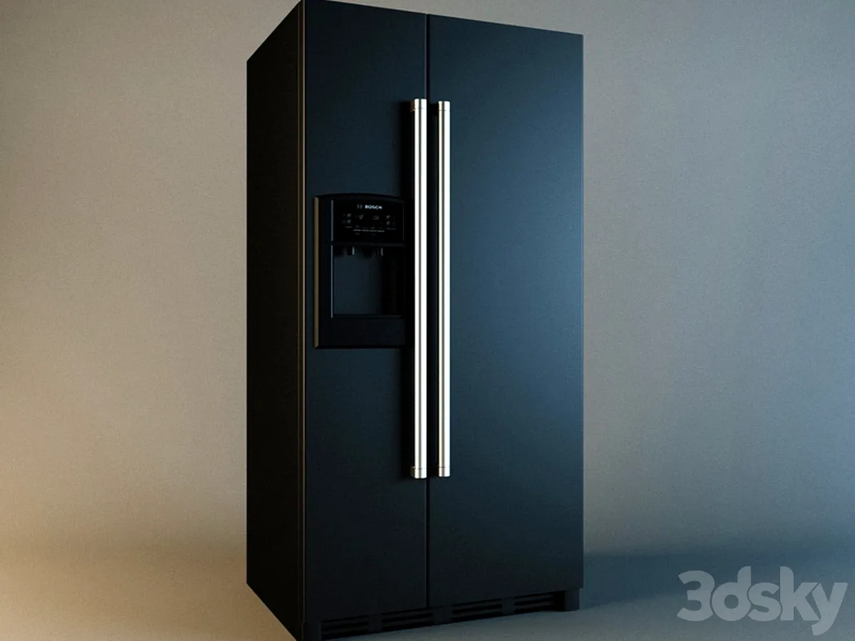 دانلود 3dsky – Refrigerator Bosch KAN 58A55