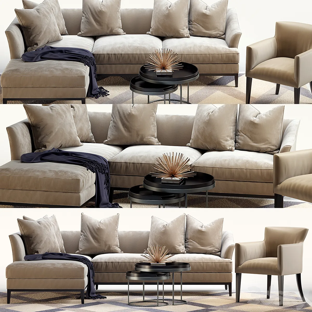 دانلود 3dsky – The sofa and chair company set 2
