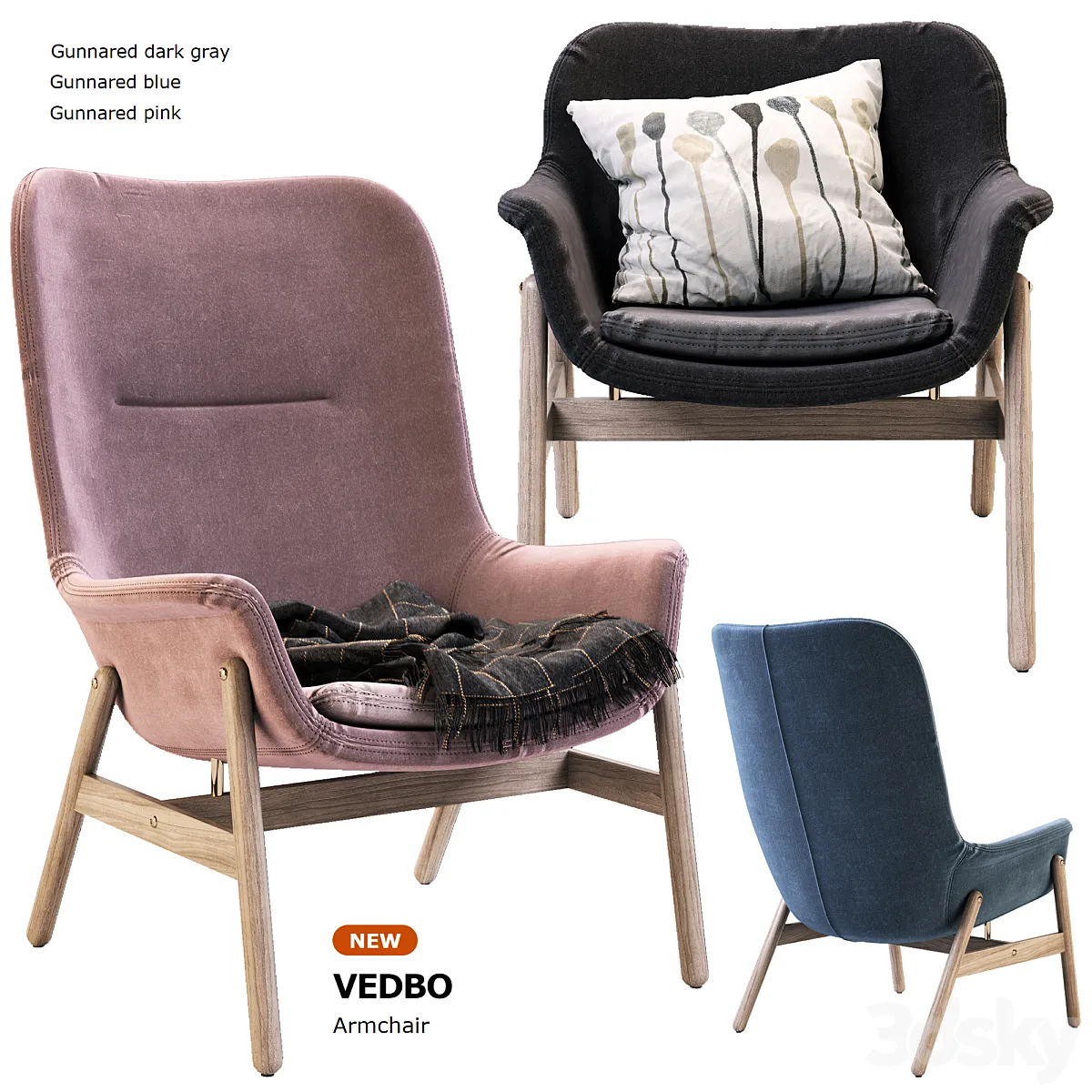 دانلود 3dsky – VEDBO IKEA