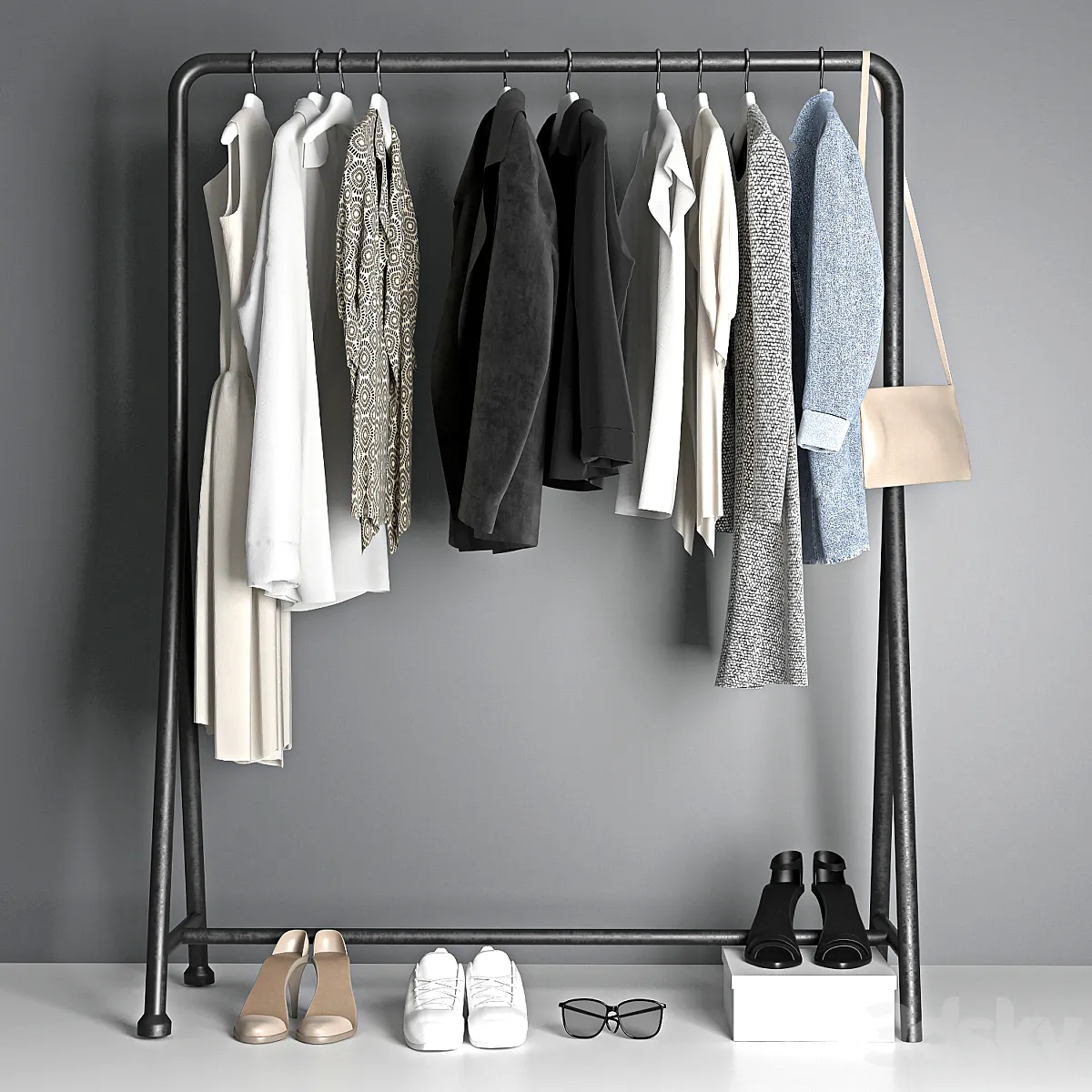 3dsky – clothes hanger – Clothes