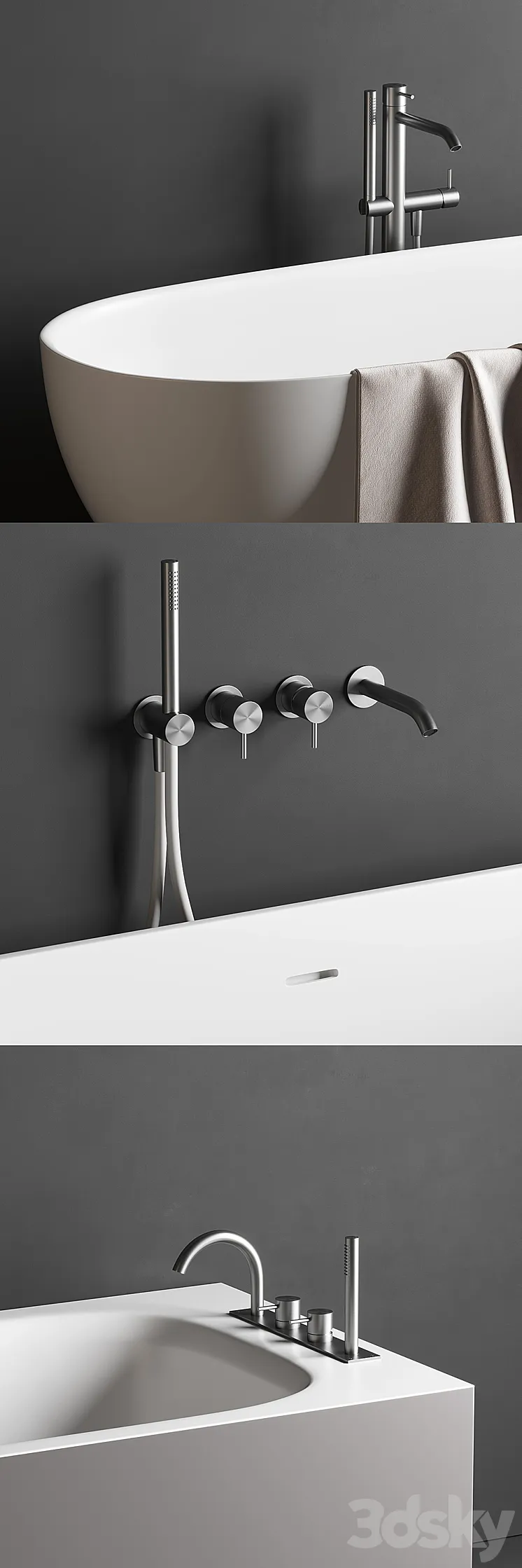 دانلود 3dsky – Rexa design bathtubs
